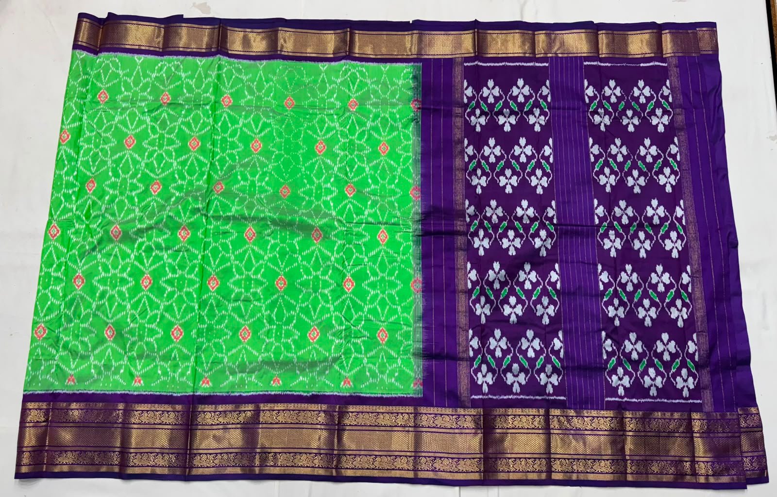 Kanchi Border Ikat - PSNTL17-KBIPIIDCD-06