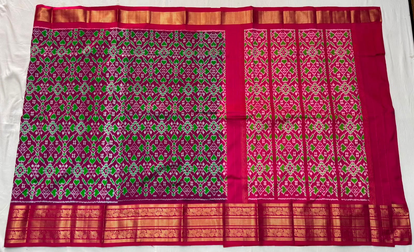 Kanchi Border Ikat - PSNTL17-KBIPIIDCD-07