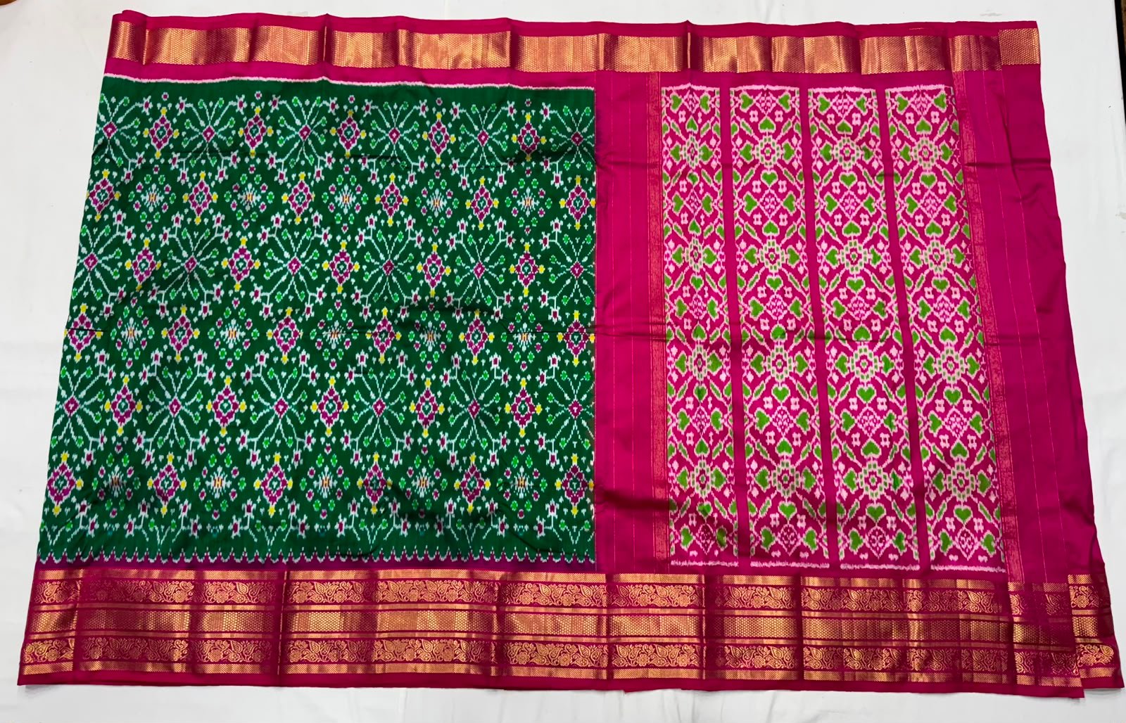 Kanchi Border Ikat - PSNTL17-KBIPIIDCD-09