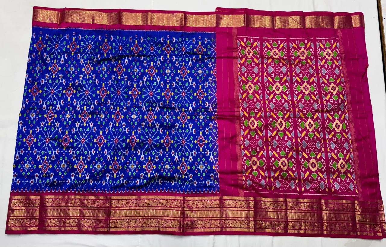 Kanchi Border Ikat - PSNTL27-KBIPIIDCD-03