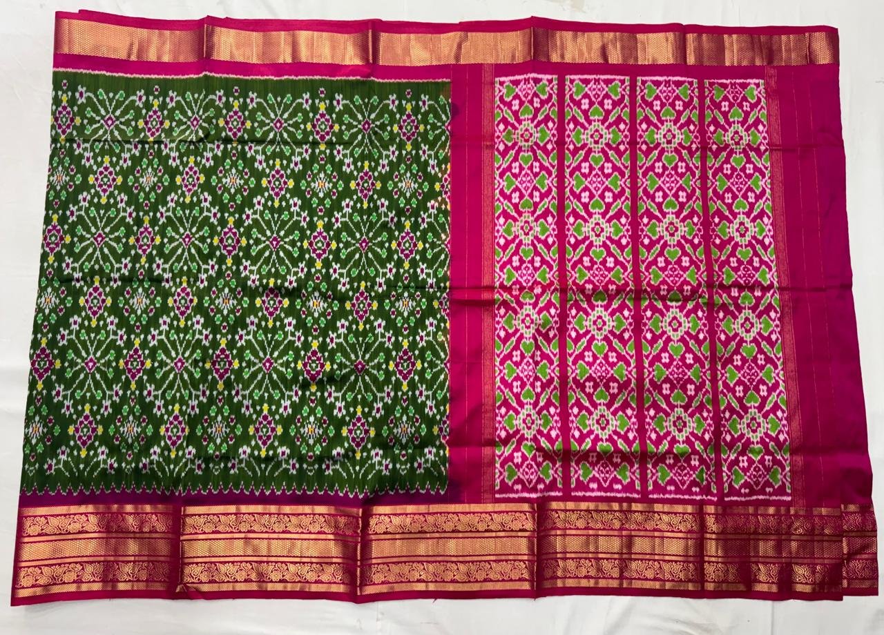Kanchi Border Ikat - PSNTL27-KBIPIIDCD-12