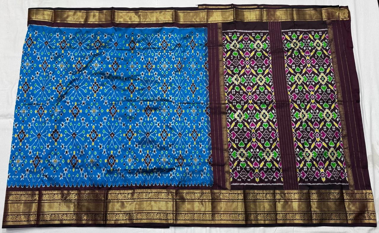 Kanchi Border Ikat - PSNTL27-KBIPIIDCD-19