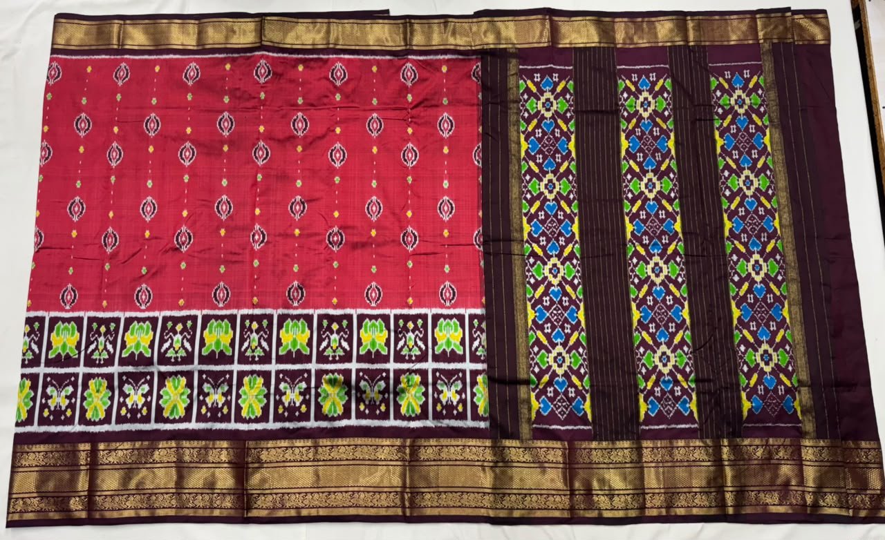 Kanchi Border Ikat - PSNTO15-KBIPIZCDC-02
