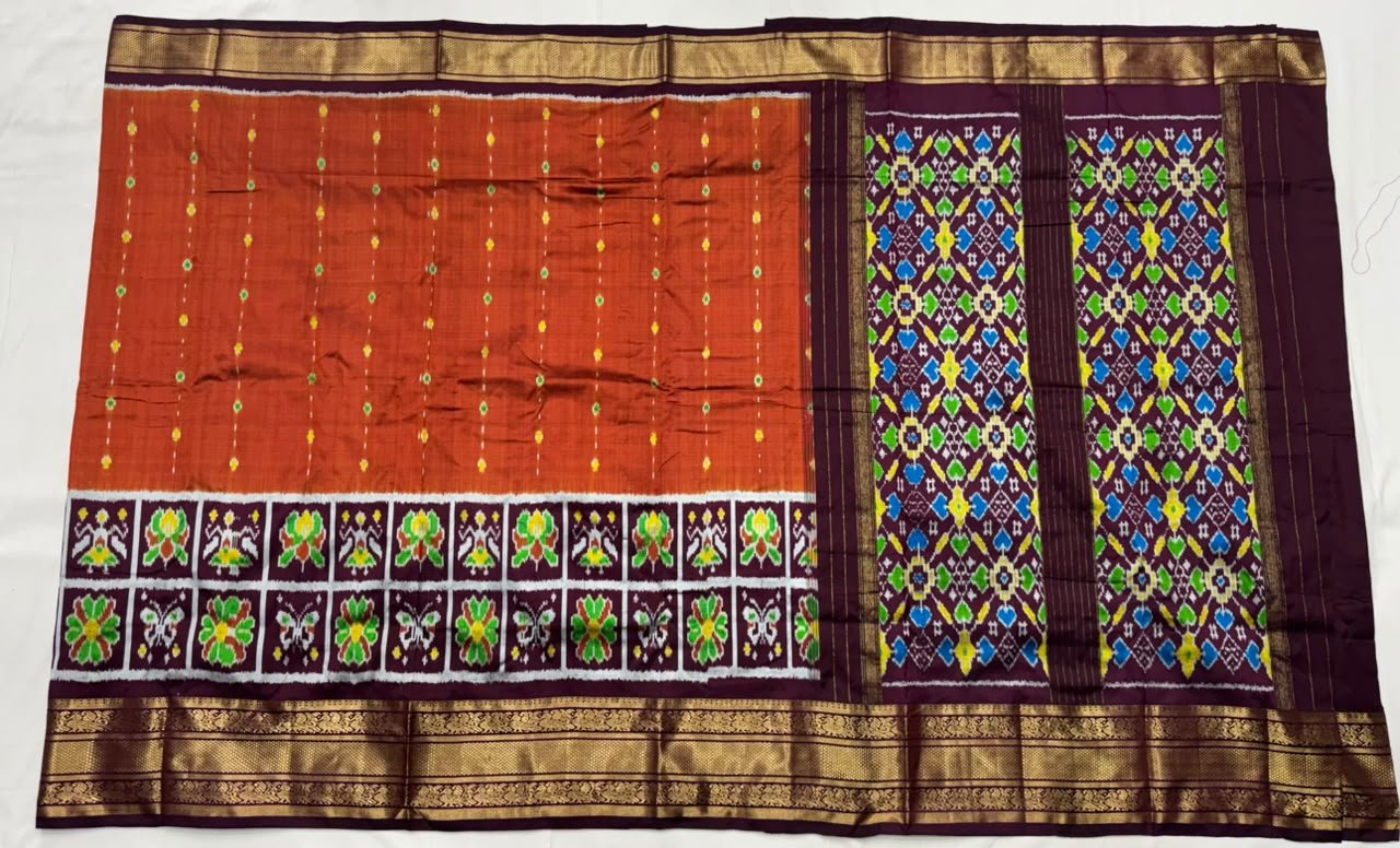 Kanchi Border Ikat - PSNTO15-KBIPIZCDC-12