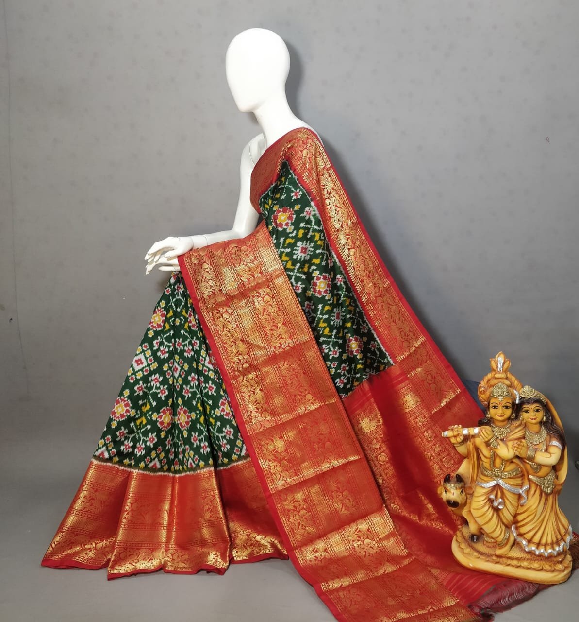 Kanchi Border Ikat - PSSIL07-KBRPIFDCD-05