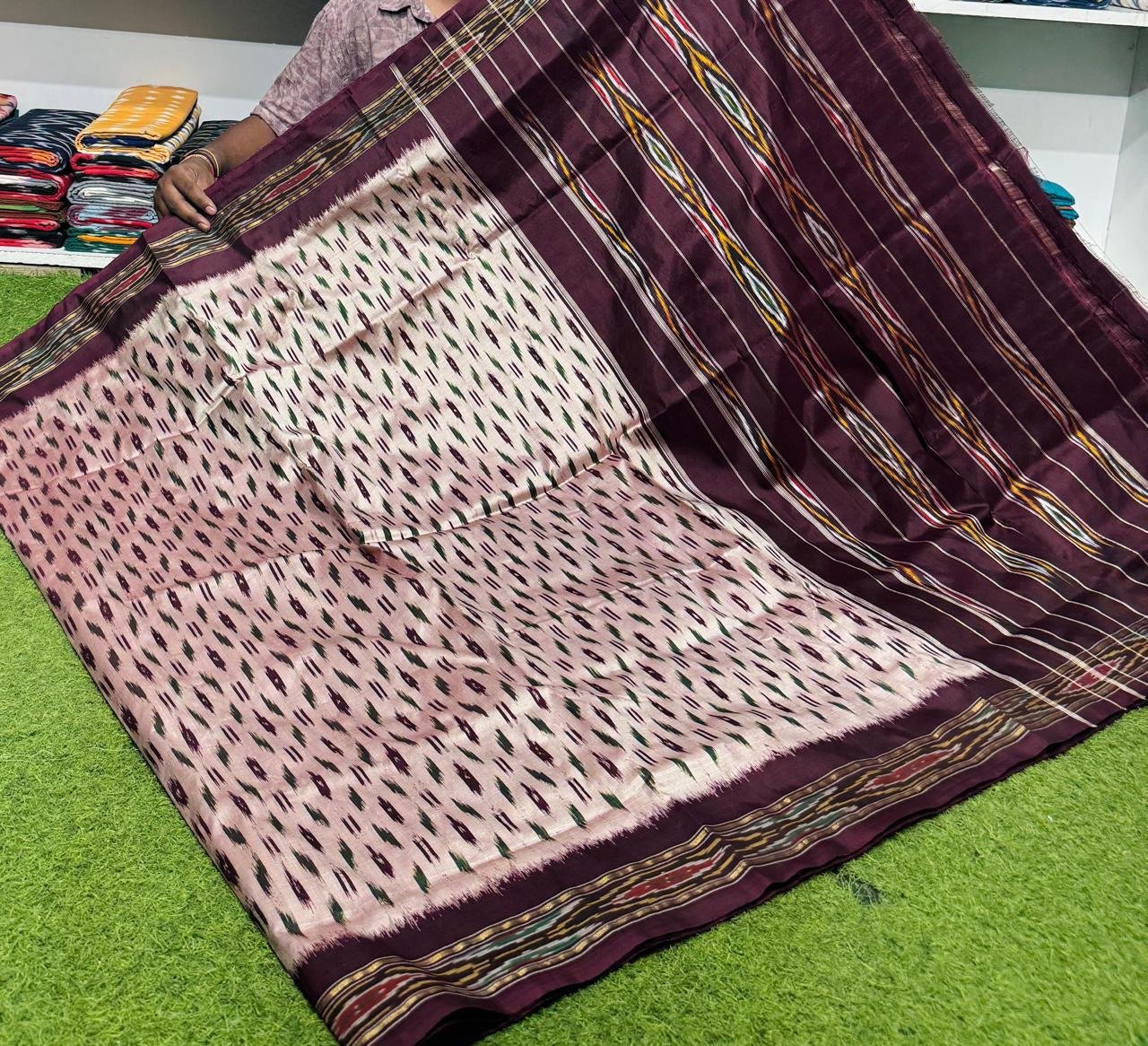 Light Weight Border Saree - PSRGY25-LSNBDSSCD-09