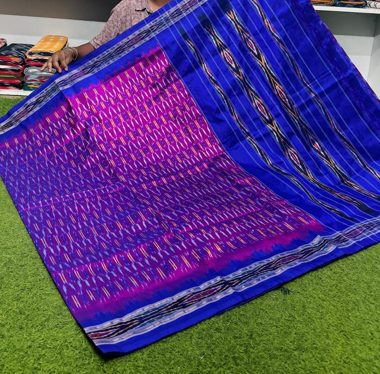 Light Weight Border Saree - PSRGY25-LSNBDSSCD-13