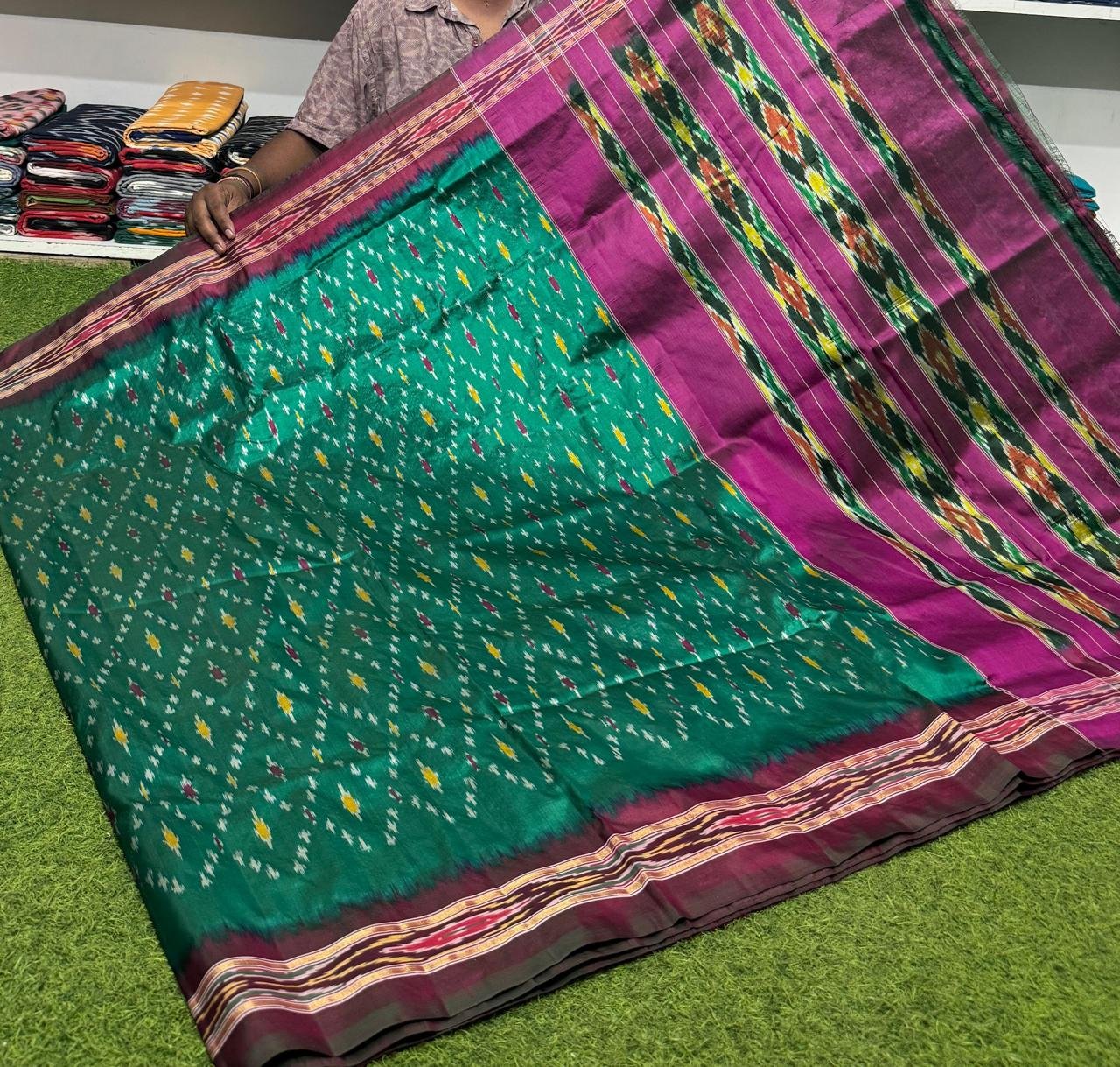 Light Weight Border Saree - PSRGY25-LWBSDSSCD-02