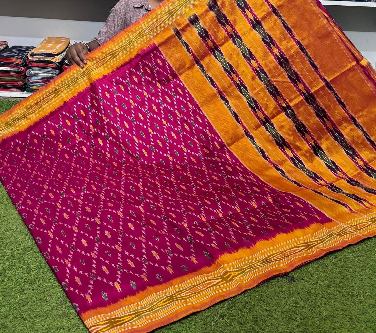 Light Weight Border Saree - PSRGY25-LWBSDSSCD-04