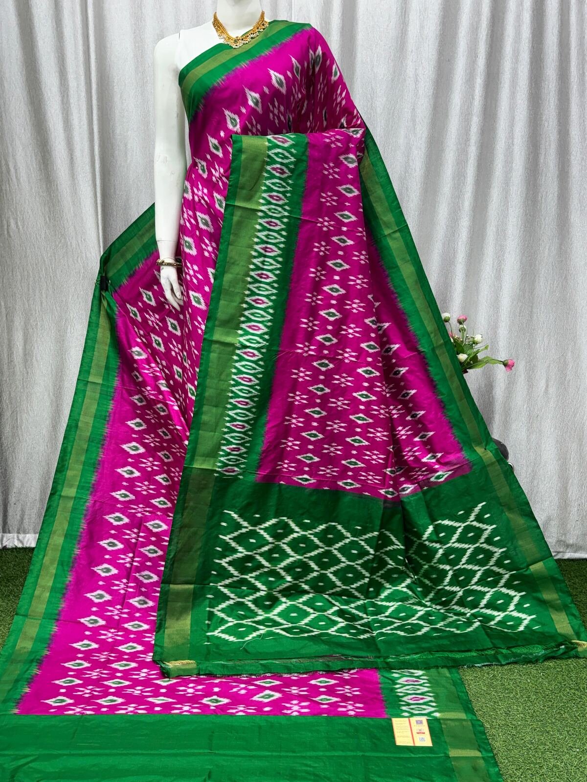 Lightweight Ikat Silk - PASKL30-LSWBCTDCD-19