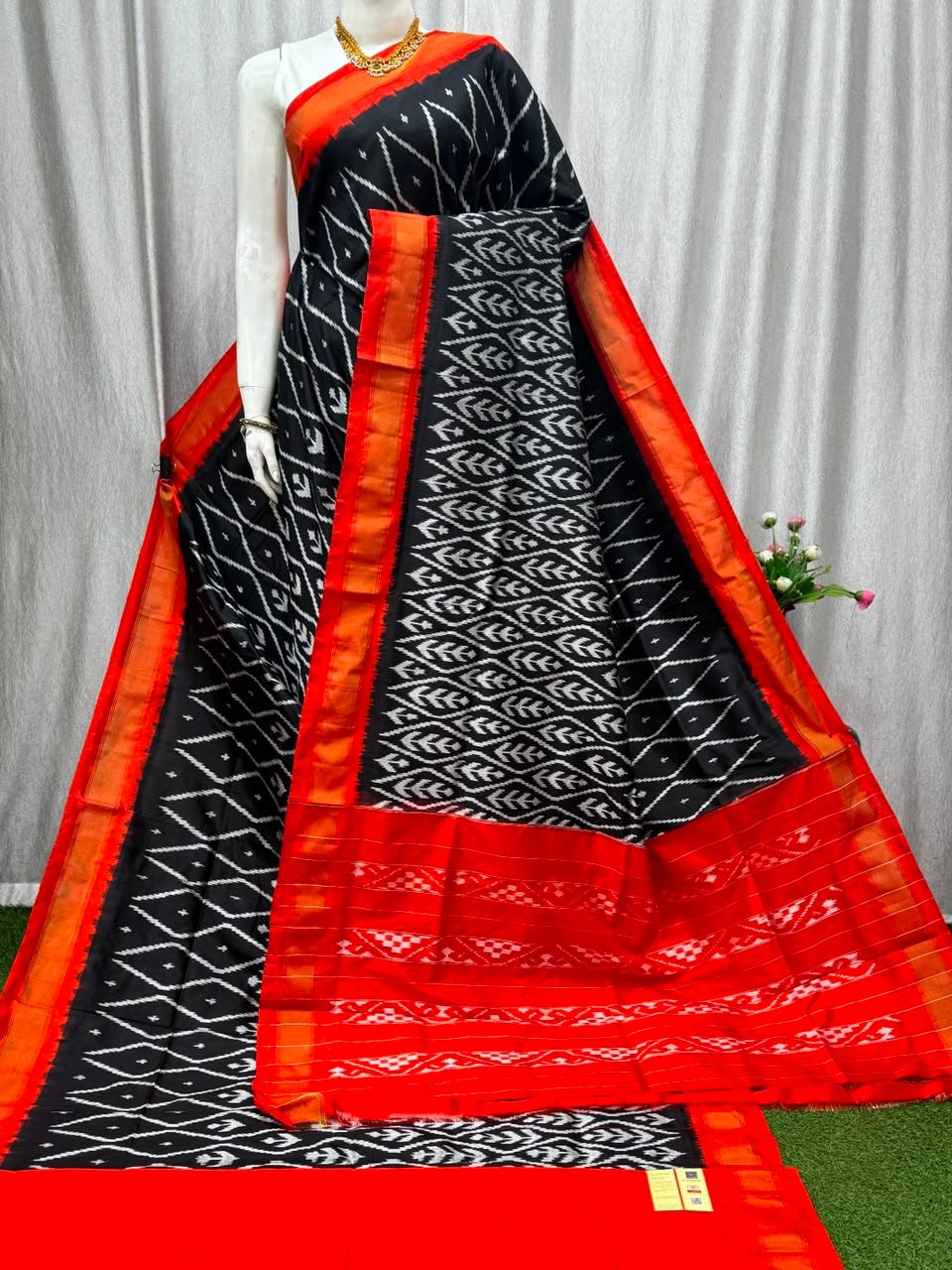 Lightweight Ikat Silk - PASKL30-LSWBCTDCD-27