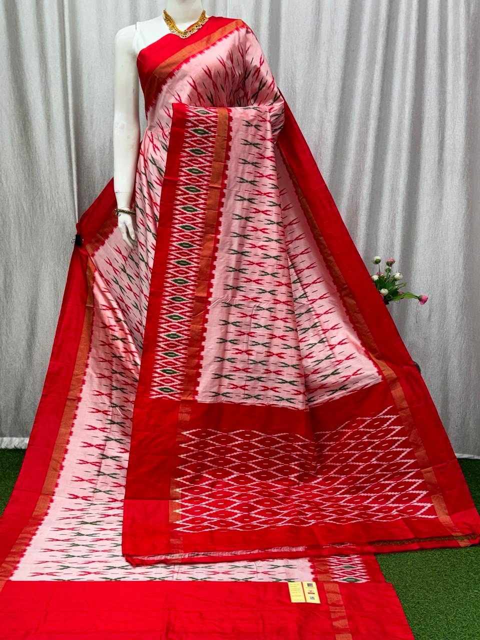 Lightweight Ikat Silk - PASKL30-LSWBCTDCD-31