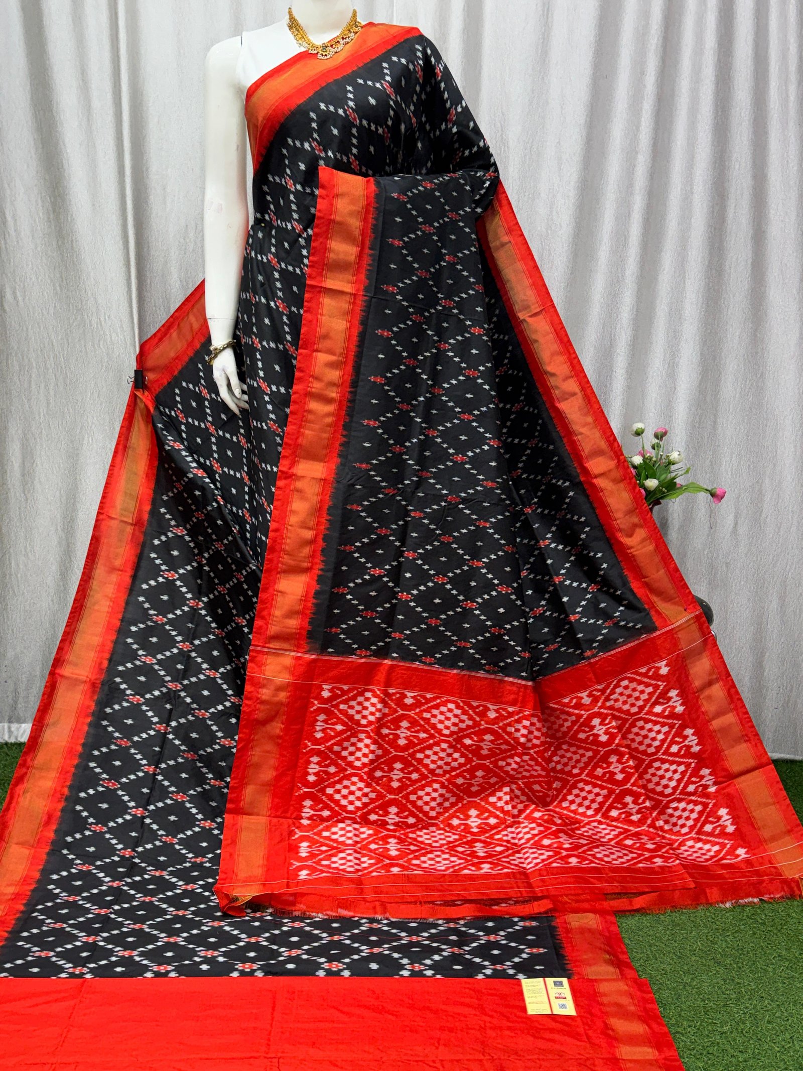 Lightweight Ikat Silk - PASKN18-LSWBDTCCD-04