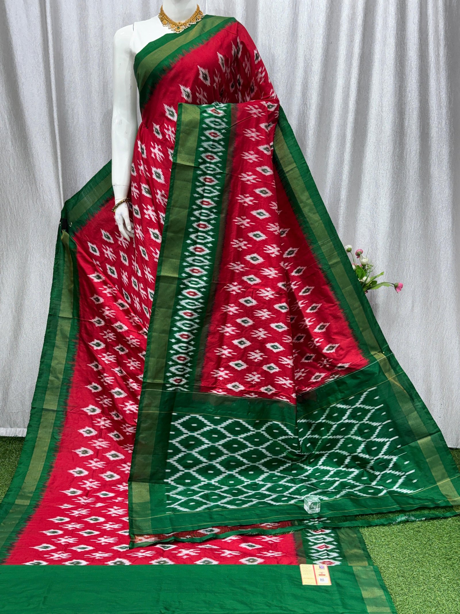 Lightweight Ikat Silk - PASKN18-LSWBDTCCD-08
