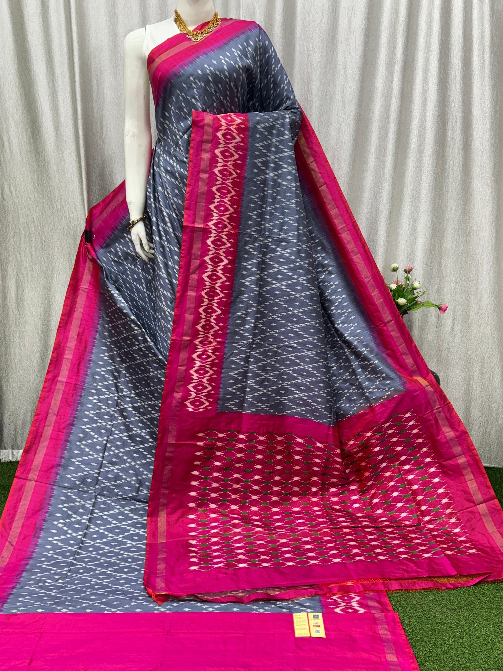 Lightweight Ikat Silk - PASKN18-LSWBDTCCD-20