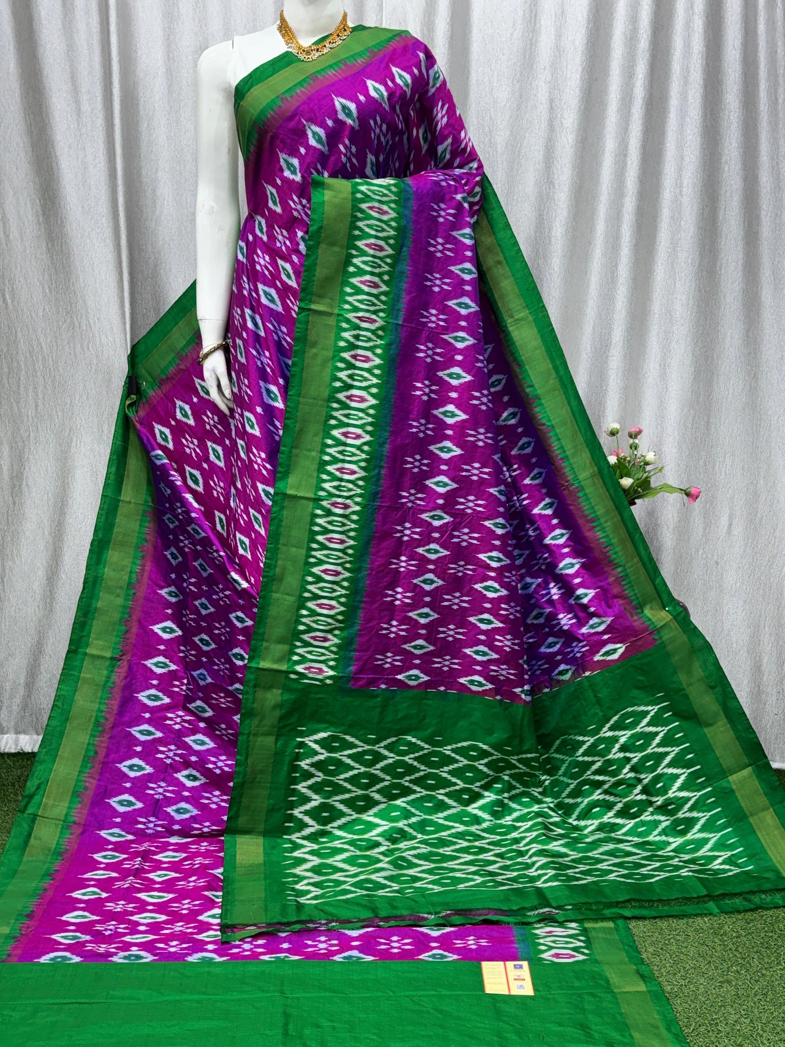 Lightweight Ikat Silk - PASKN18-LSWBDTCCD-22