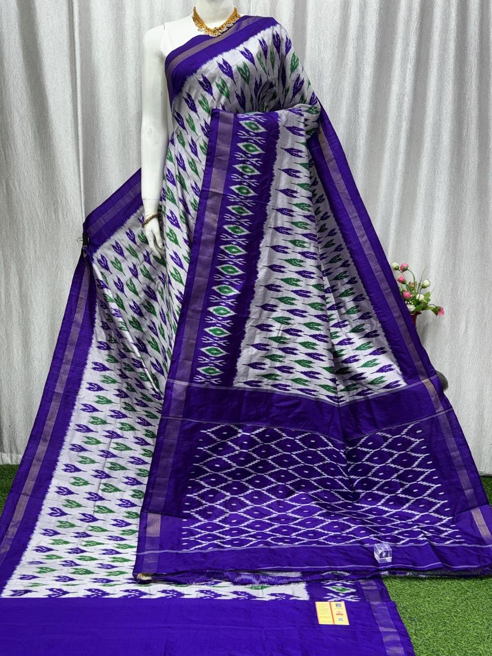 Lightweight Ikat Silk - PASKN18-LSWBDTCCD-23