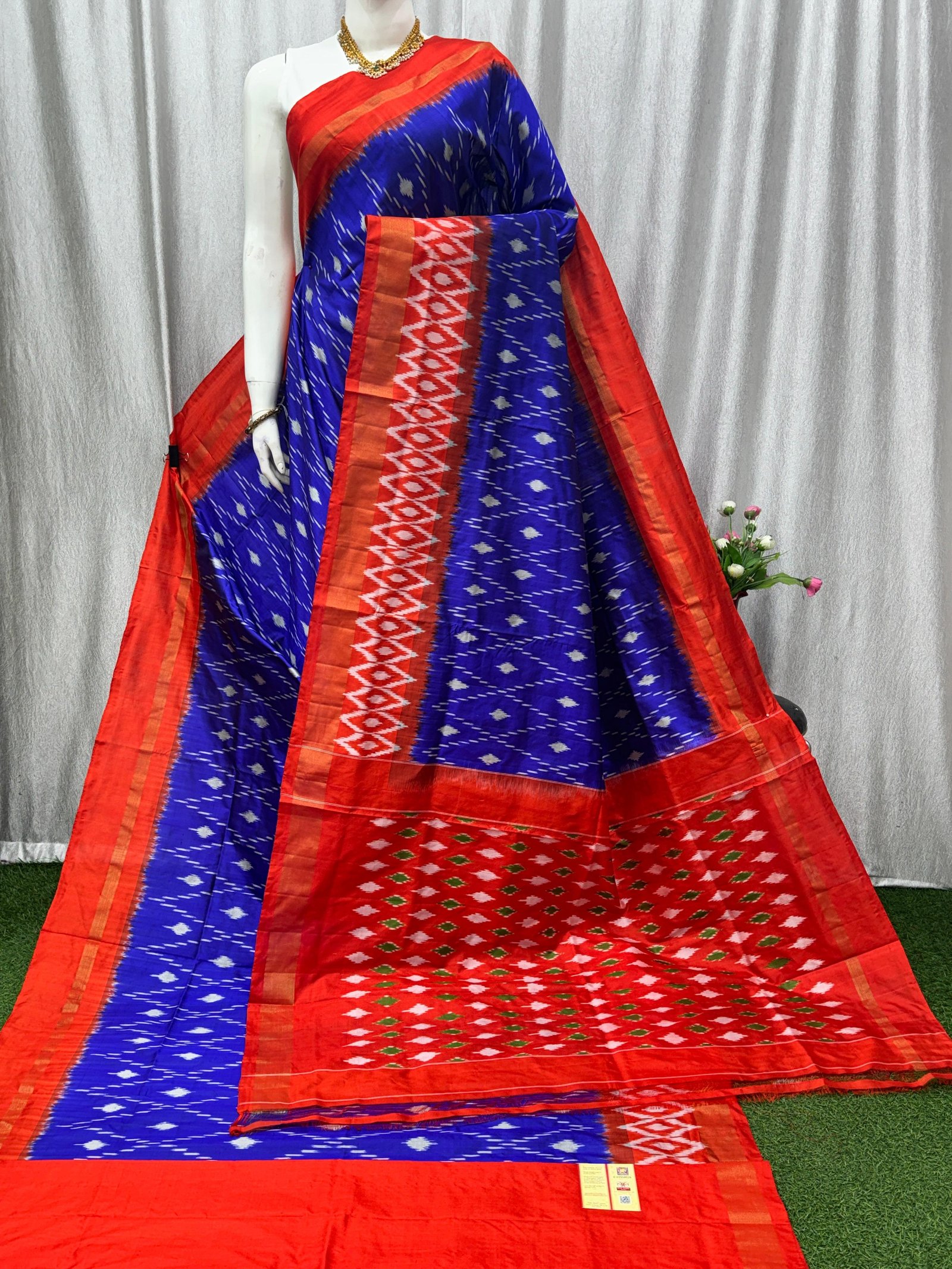 Lightweight Ikat Silk - PASKN18-LSWBDTCCD-24