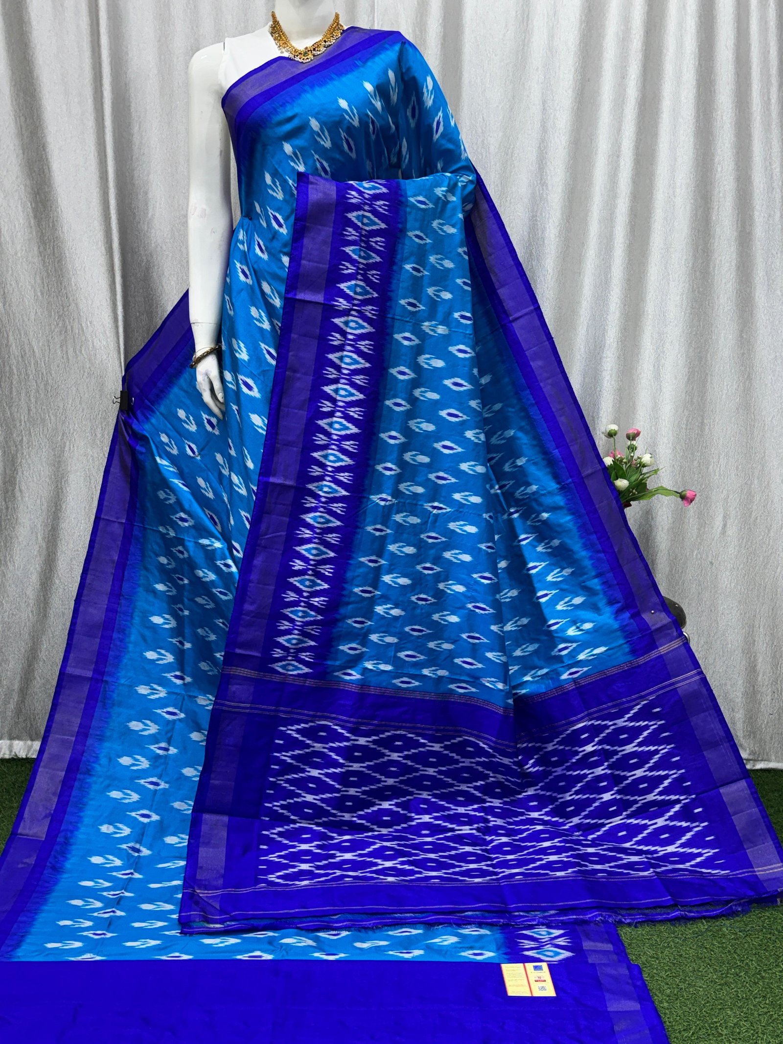 Lightweight Ikat Silk - PASKN18-LSWBDTCCD-25