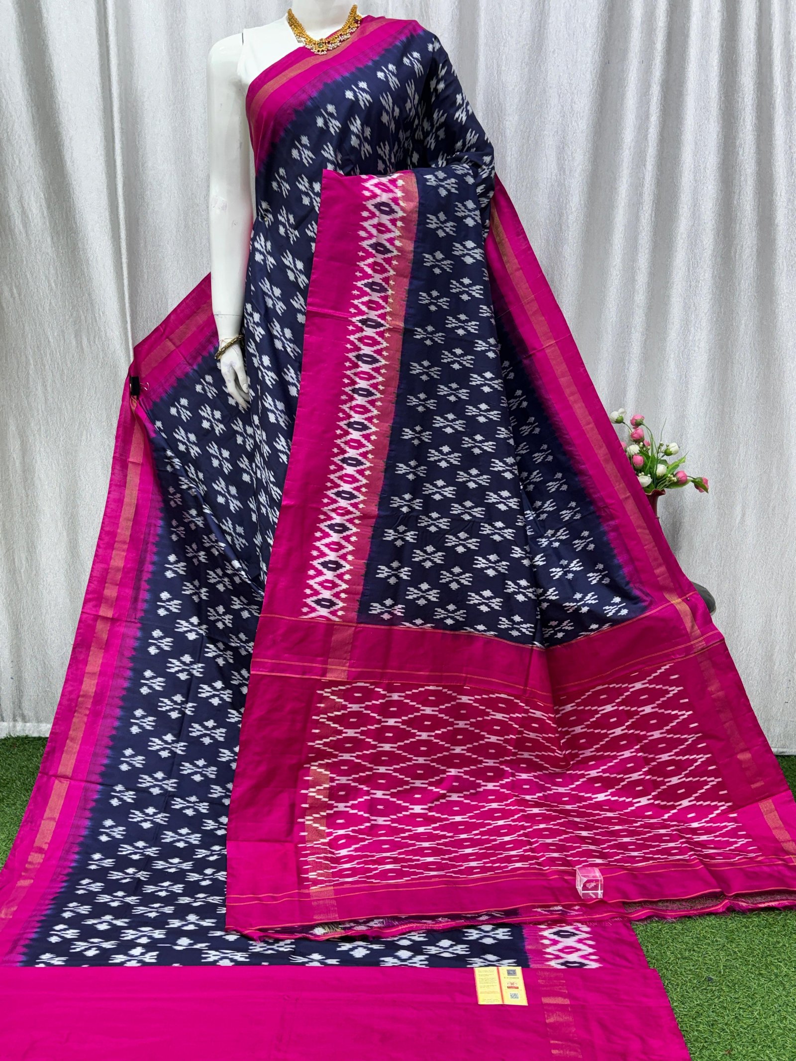 Lightweight Ikat Silk - PASKN18-LSWBDTCCD-30