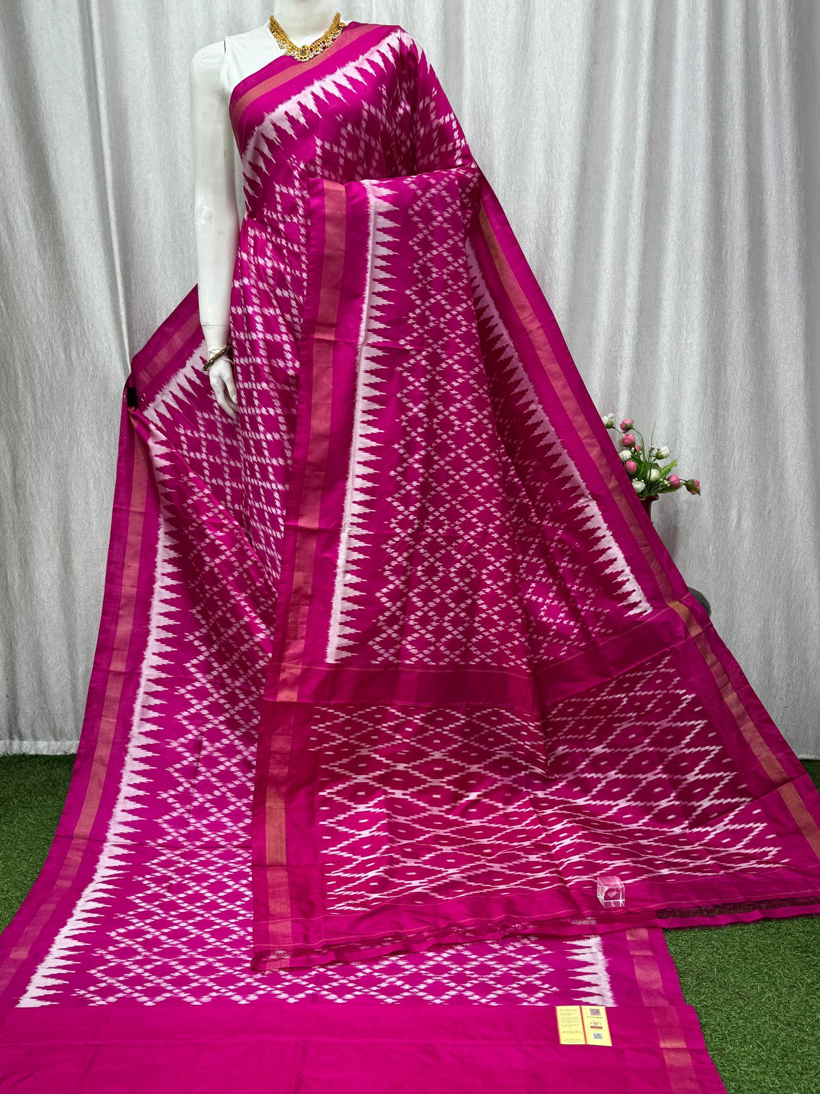 Lightweight Ikat Silk - PASKN18-LSWBDTCCD-31
