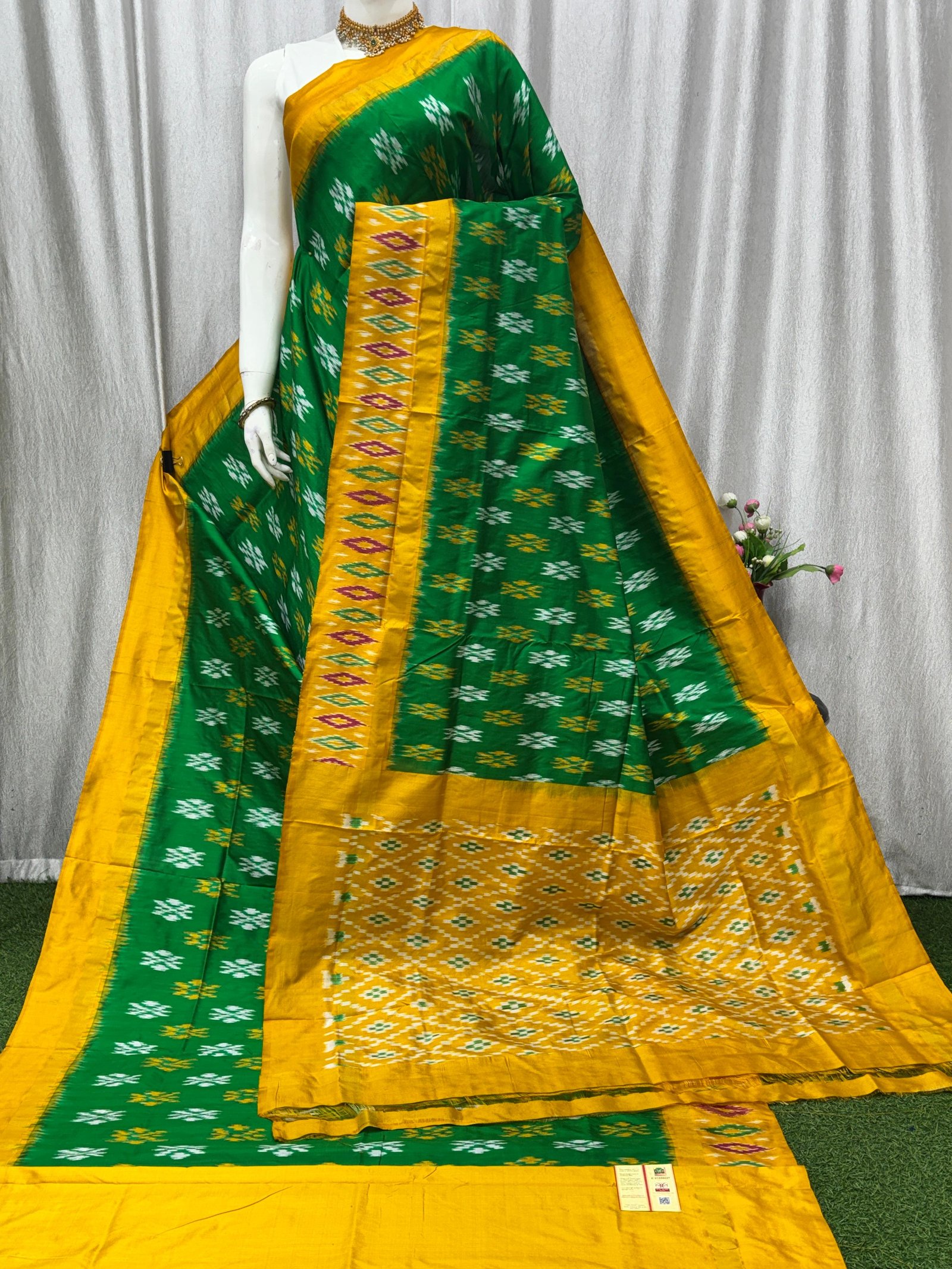 Lightweight Ikat Silk - PASKN18-LSWBDTCCD-33