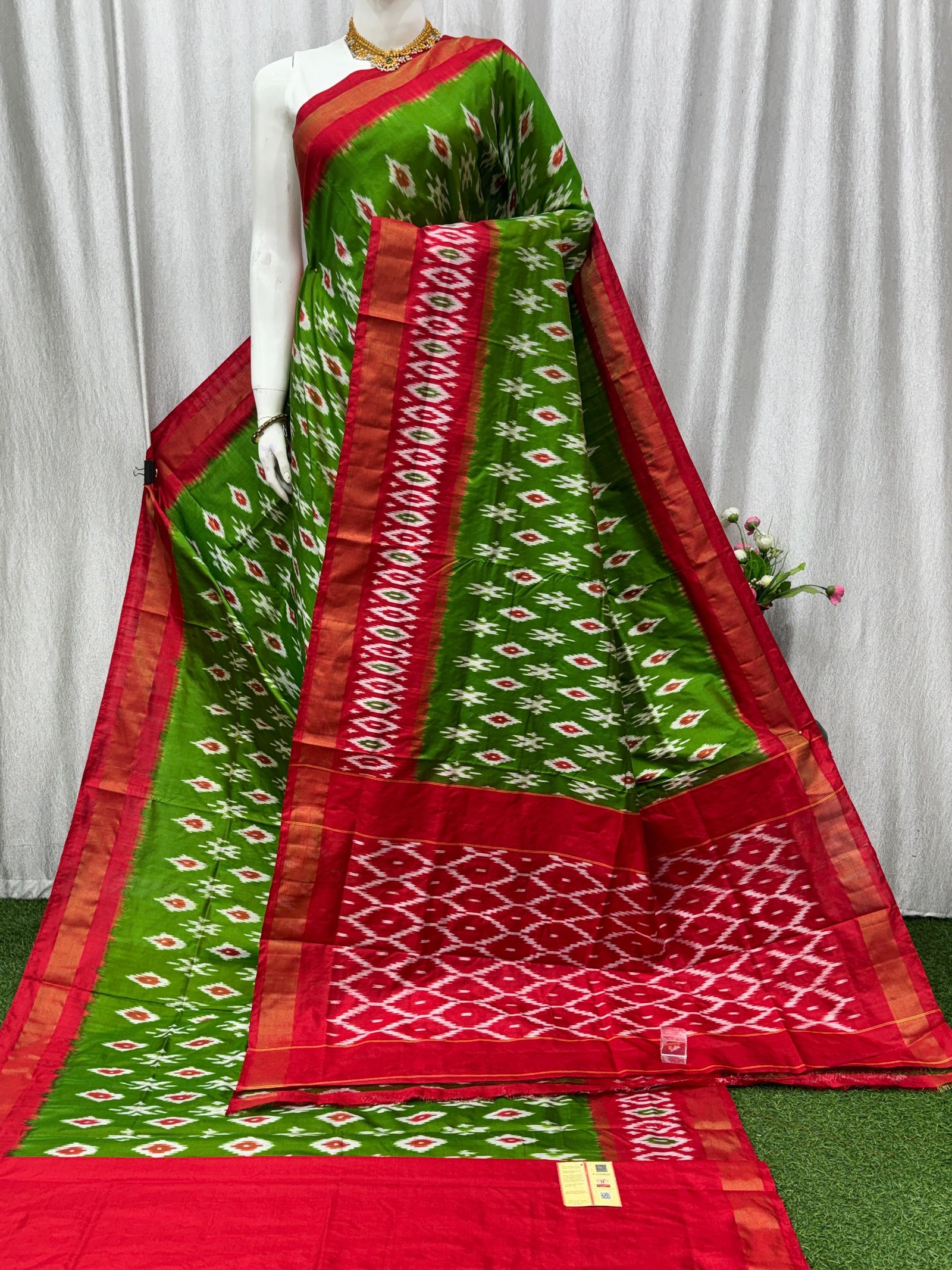 Lightweight Ikat Silk - PASKN18-LSWBDTCCD-40