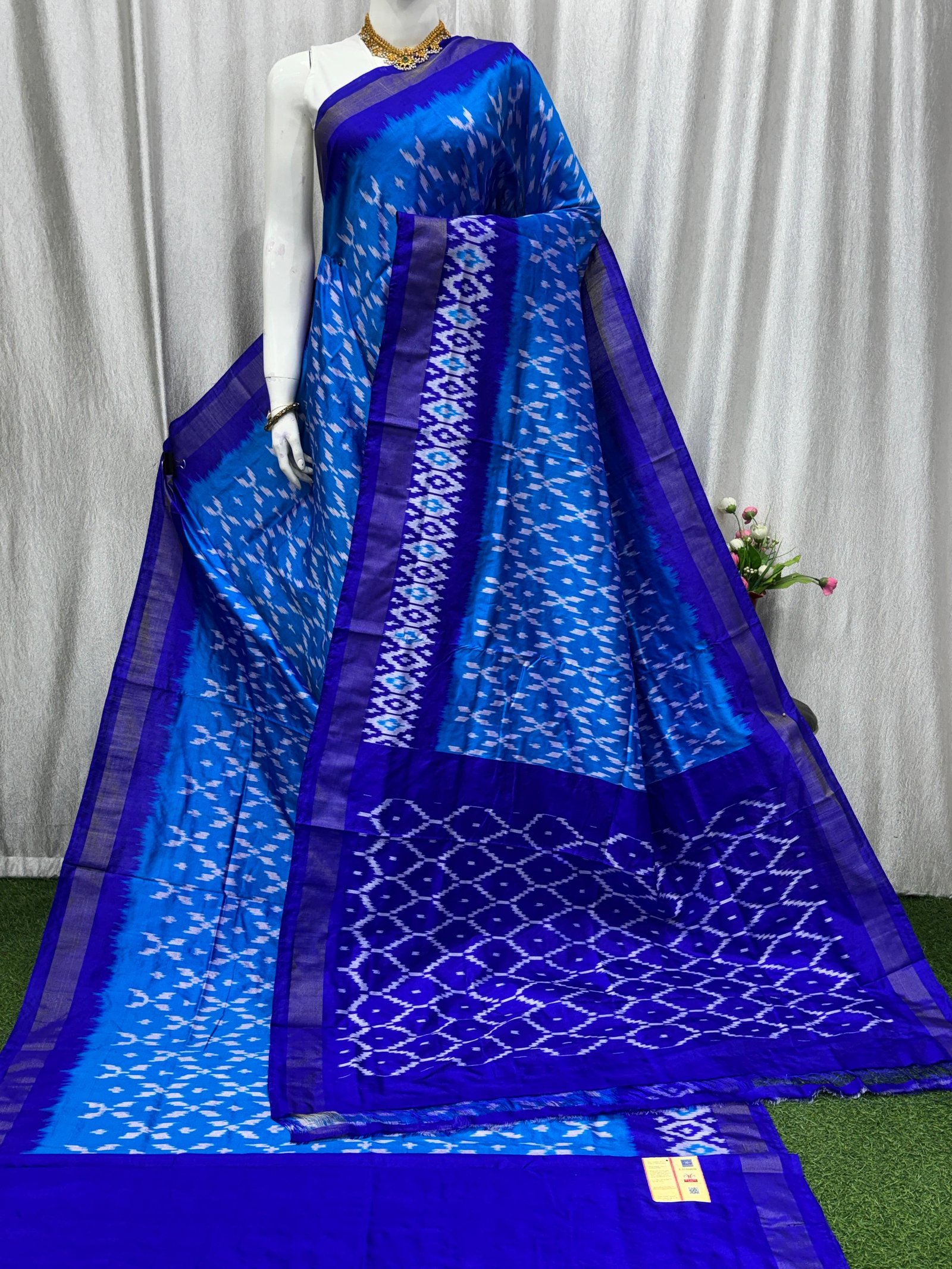 Lightweight Ikat Silk - PASKN18-LSWBDTCCD-50