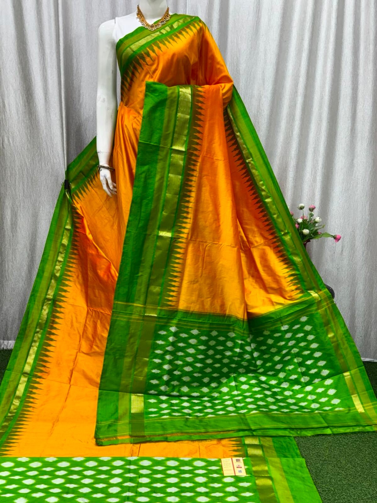 Lightweight Ikat Silk - PASKN24-LSWBCTZCD-03