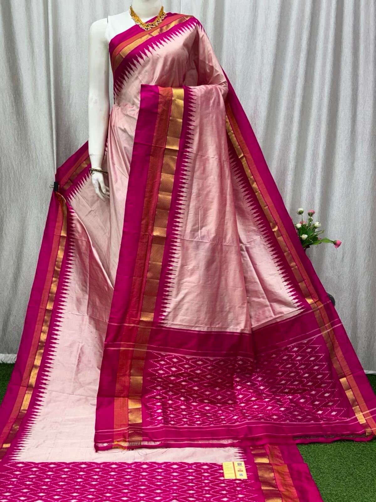 Lightweight Ikat Silk - PASKN24-LSWBCTZCD-06