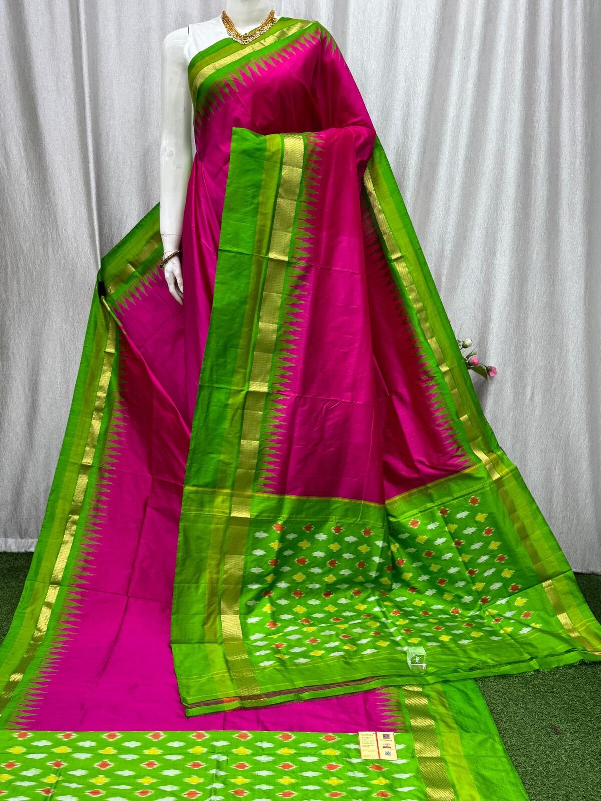 Lightweight Ikat Silk - PASKN24-LSWBCTZCD-13