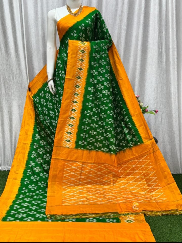 Lightweight Ikat Silk - PASKN27-LSWBDTDCC-11