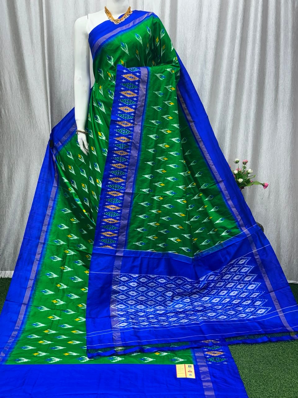 Lightweight Ikat Silk - PASKN27-LSWBDTDCC-48