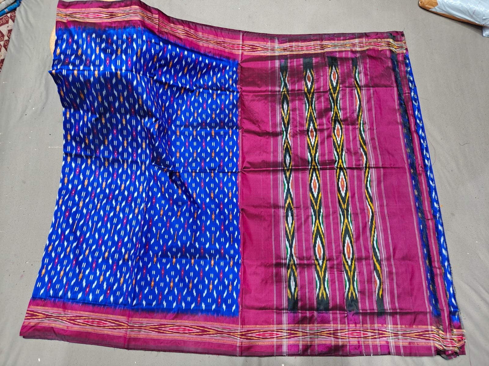 Lightweight Ikat Silk - PGMRL25-LSNBCSNDC-06