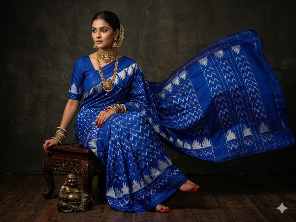 Light Weight Silk Saree - PGMRY23-ILWSDTDCC-56