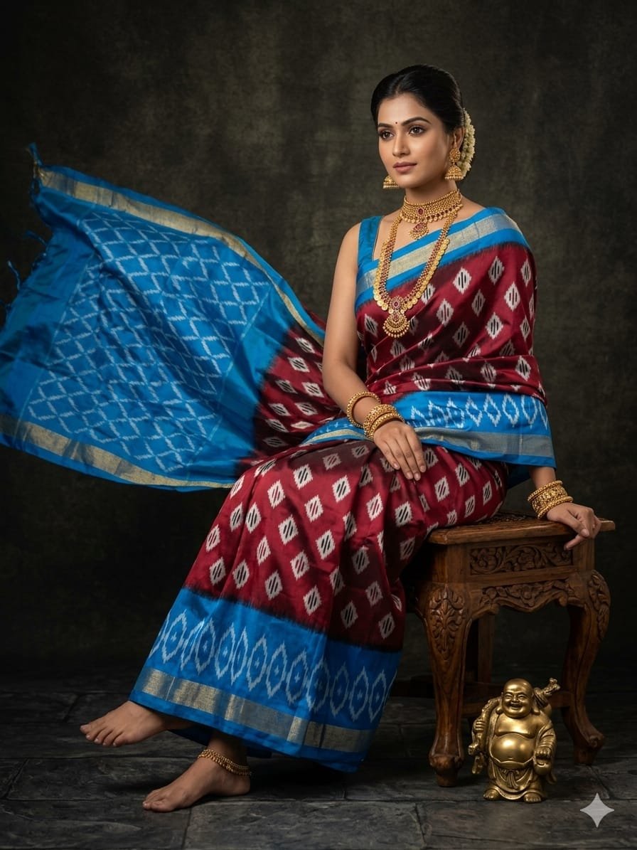 Light Weight Silk Saree - PGMRY23-LSWBDTDCC-08