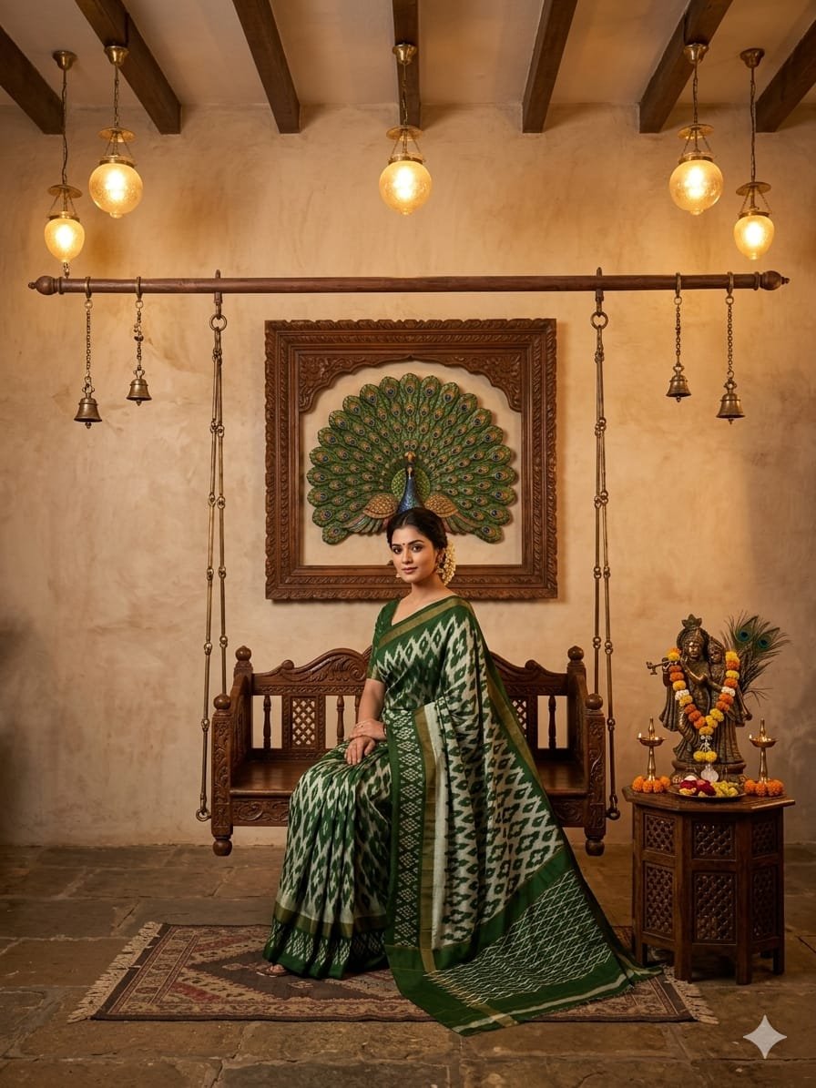 Light Weight Silk Saree - PRKSY24-ILWSDTCDC-17
