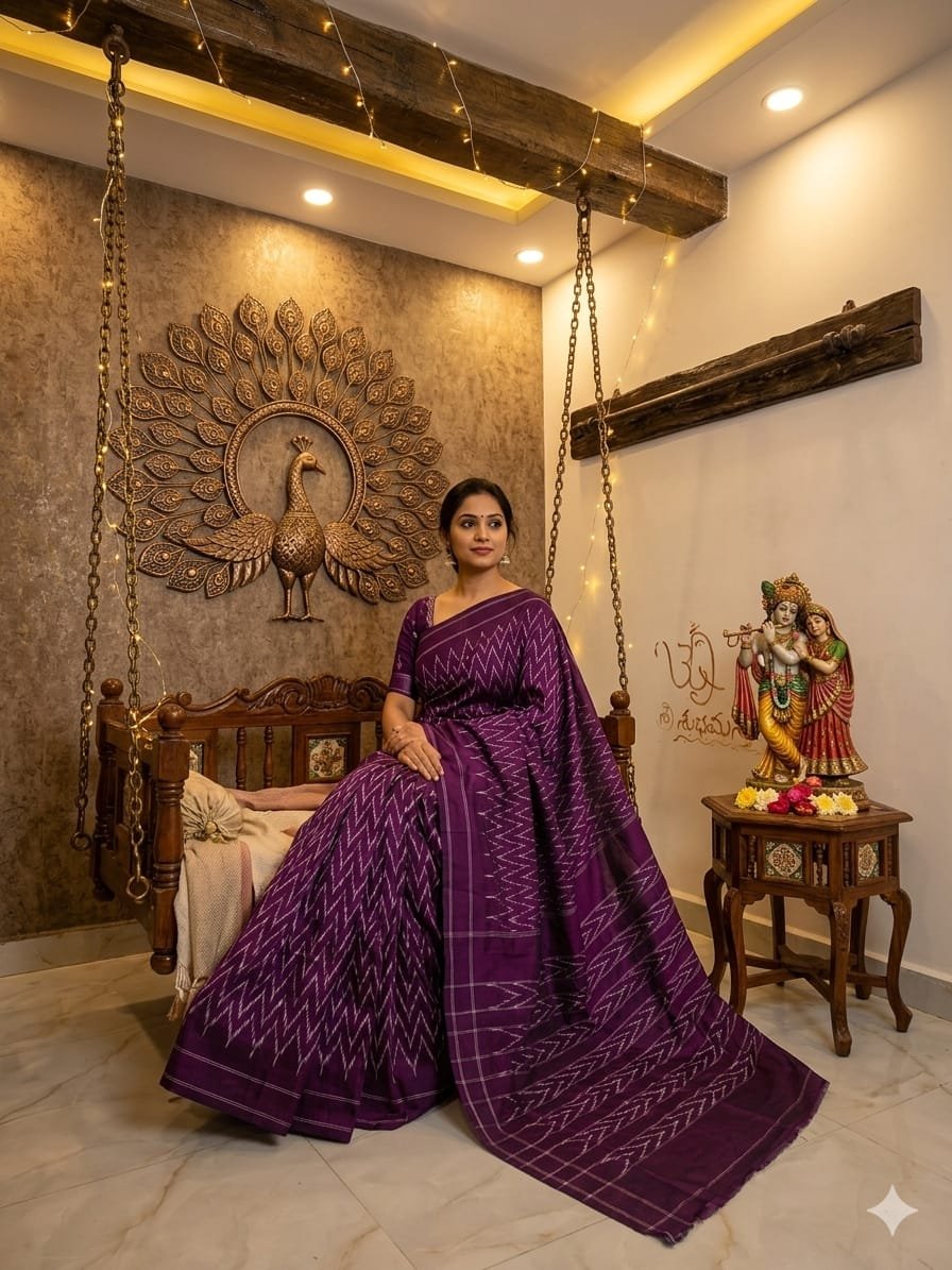 Light Weight Silk Saree - PRKSY24-LSWBDTCDC-01