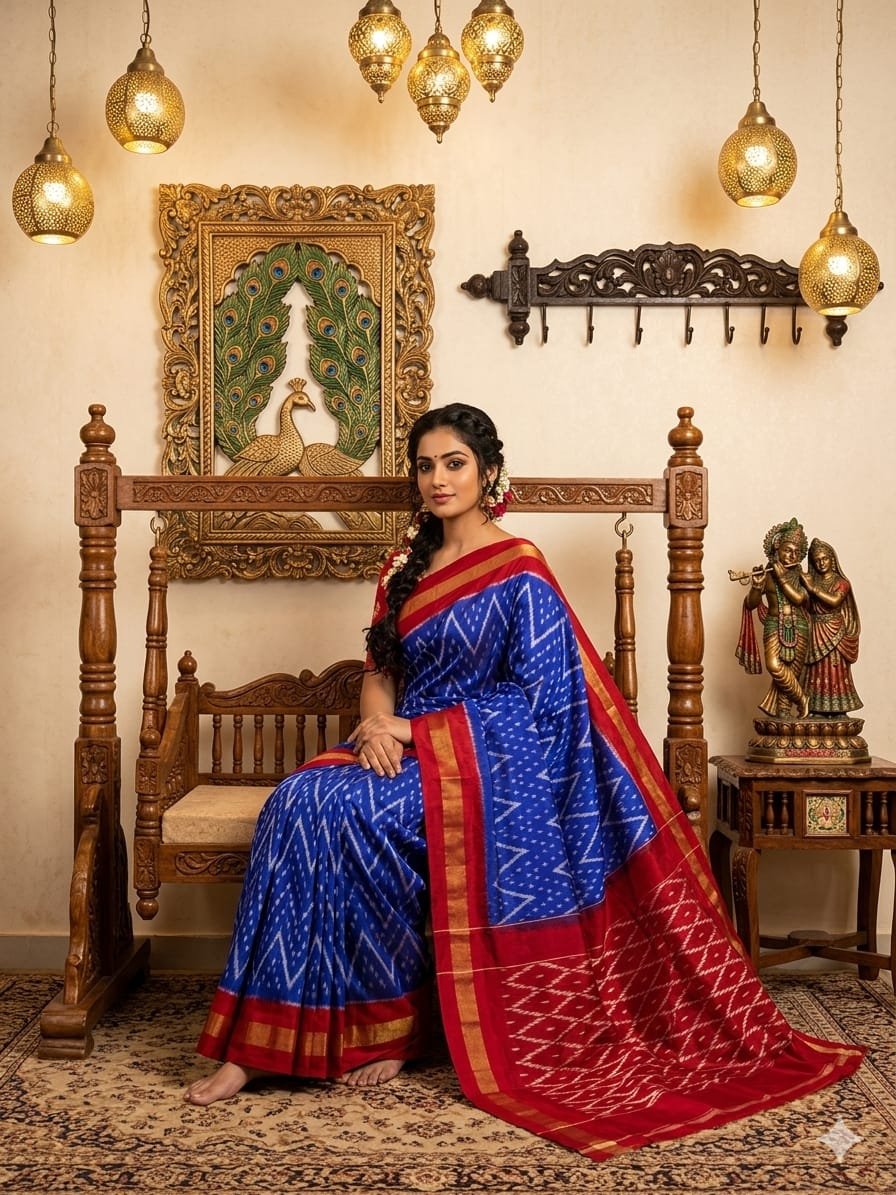 Light Weight Silk Saree - PRKSY24-LSWBDTCDC-09
