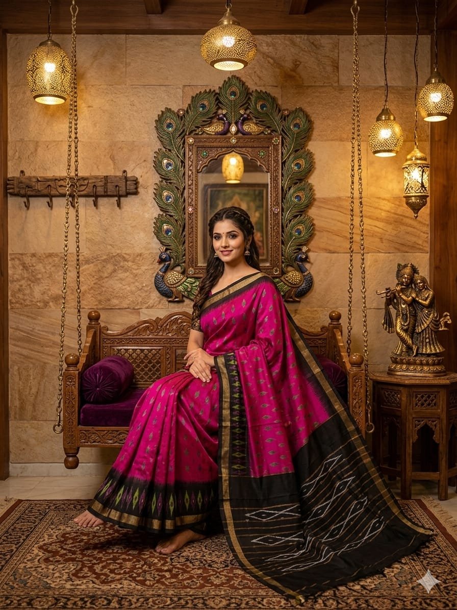 Light Weight Silk Saree - PRKSY24-LSWBDTCDC-11