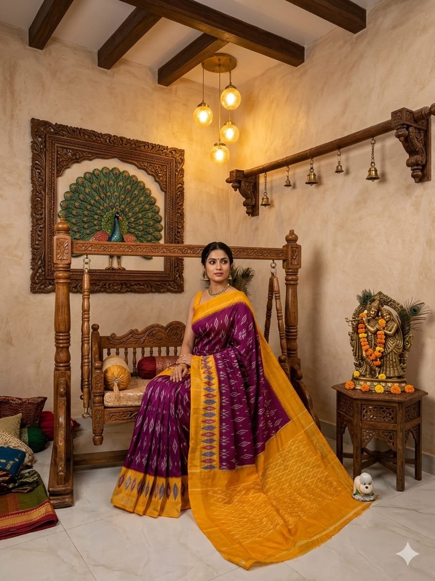 Light Weight Silk Saree - PRKSY24-LSWBDTCDC-19