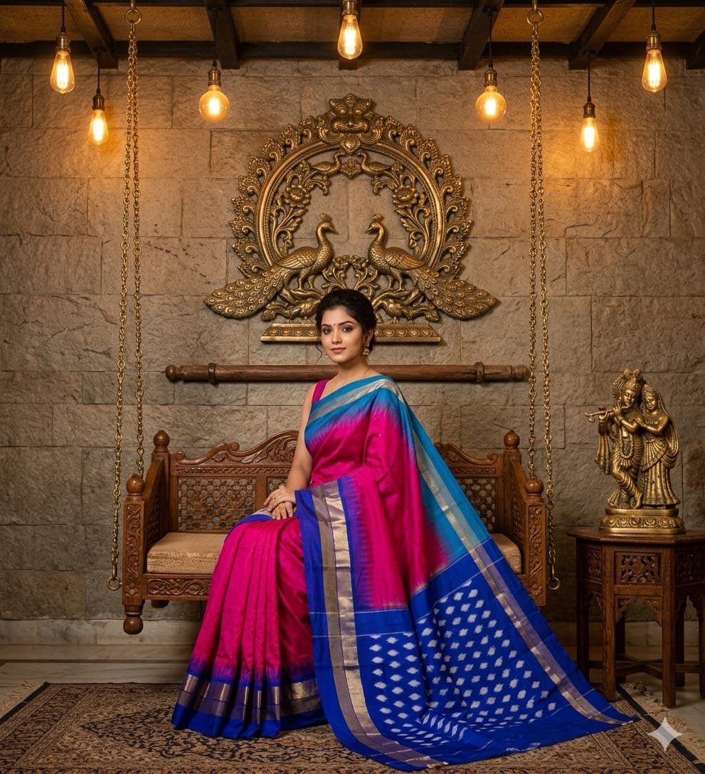 Light Weight Silk Saree - PRKSY24-LSWBDTCDC-42