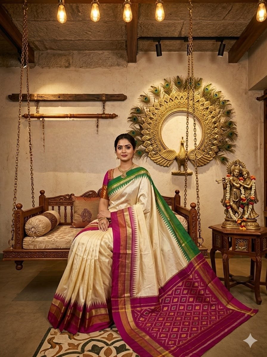 Light Weight Silk Saree - PRKSY24-LSWBDTCDC-45
