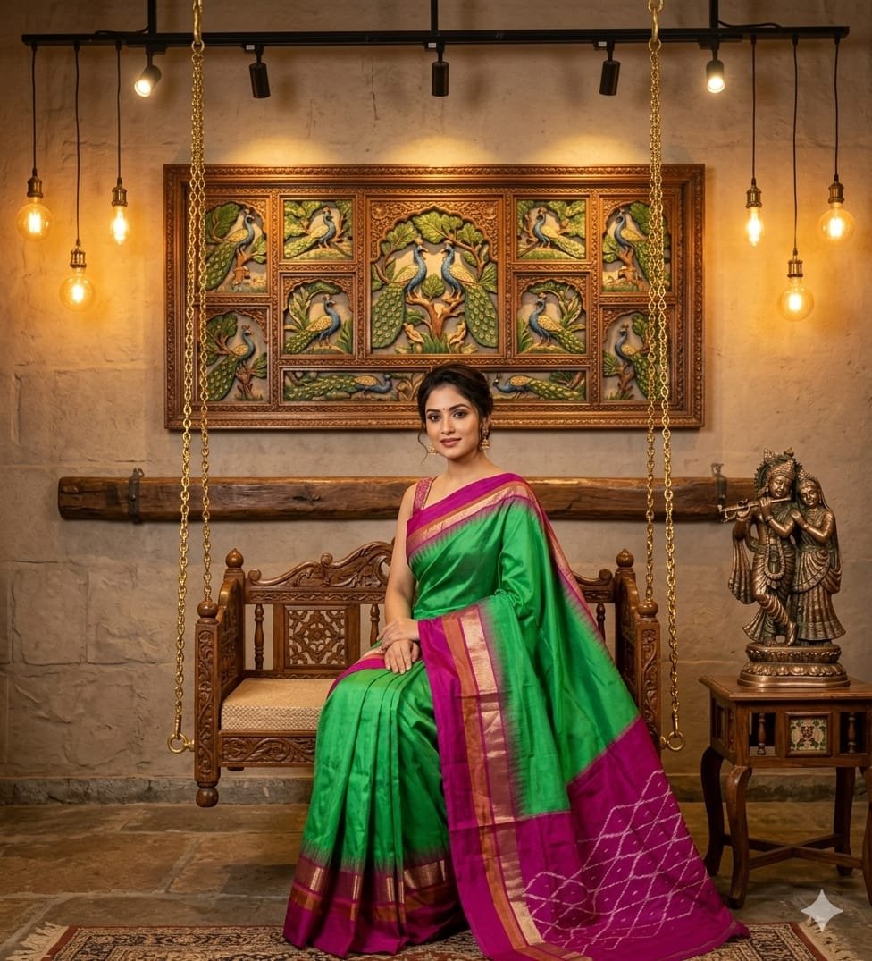 Light Weight Silk Saree - PRKSY24-LSWBDTCDC-47