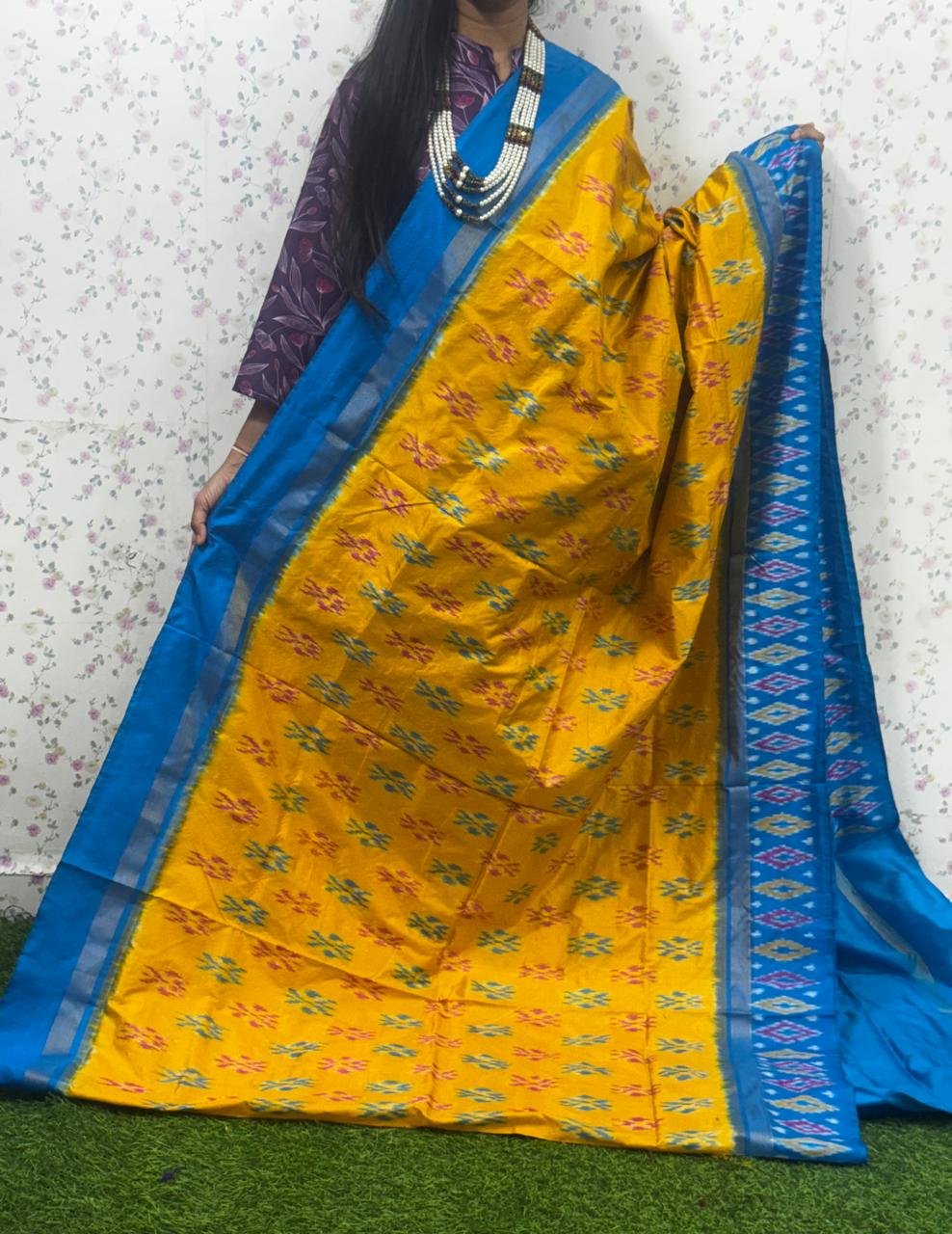 Lightweight Ikat Silk - PSDHG06-LSWBCTCCD-04