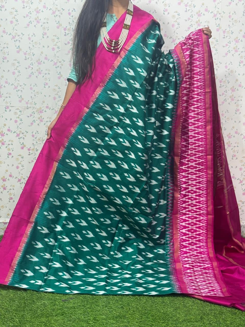 Lightweight Ikat Silk - PSDHG06-LSWBCTCCD-07