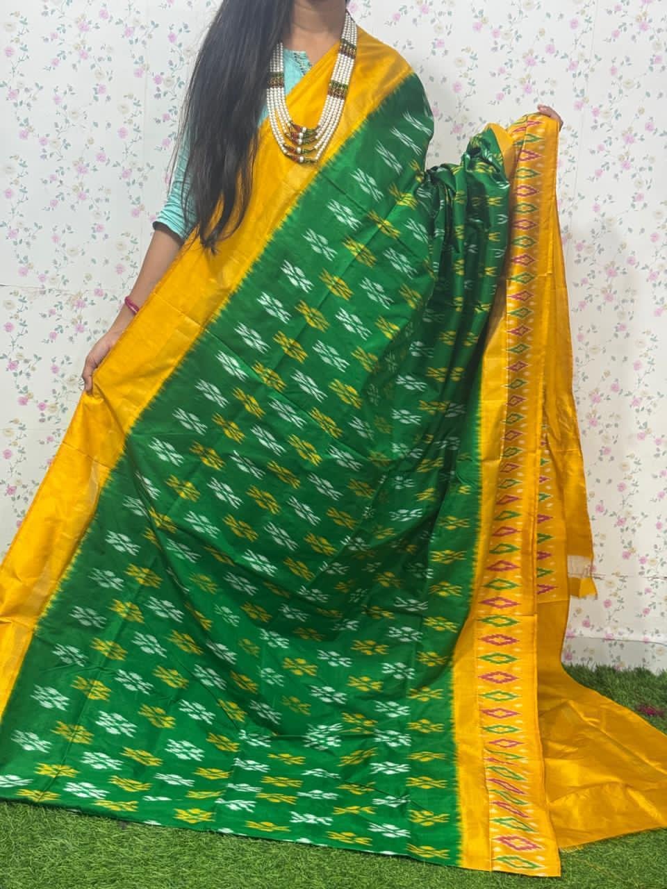 Lightweight Ikat Silk - PSDHG06-LSWBCTCCD-09