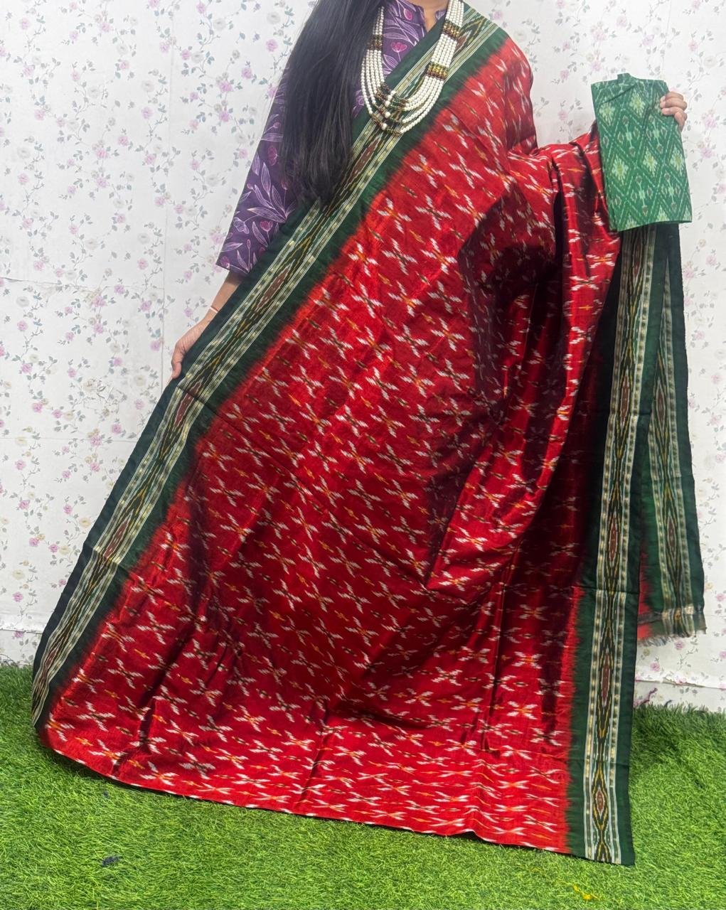 Lightweight Ikat Silk - PSDHG26-LSWBCXFDD-04