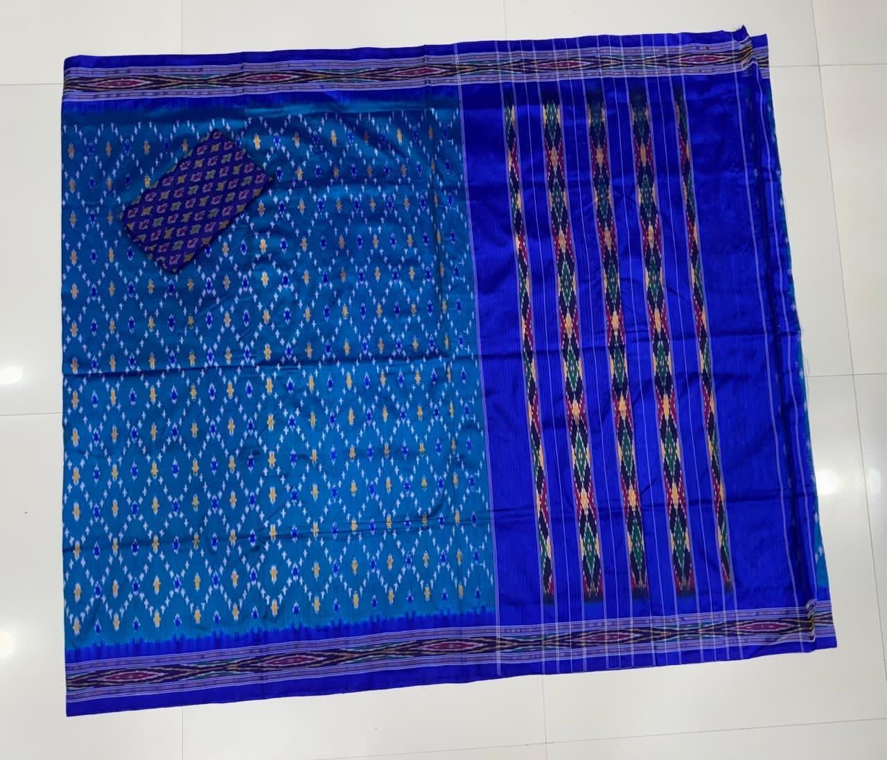 Lightweight Ikat Silk - PSDHL08-LSWBCXDCD-08