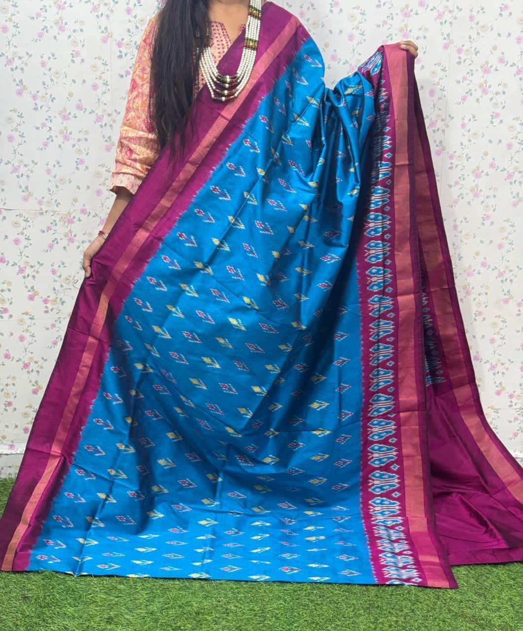 Lightweight Ikat Silk - PSDHN19-LSWBCTCCD-11